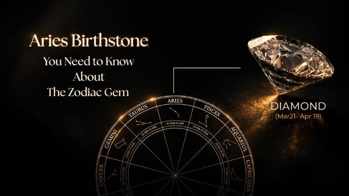 Aries Birthstone: Diamond, Bloodstone & Aquamarine Guide - Beadsofcambay.com