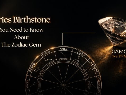 Aries Birthstone: Diamond, Bloodstone & Aquamarine Guide - Beadsofcambay.com