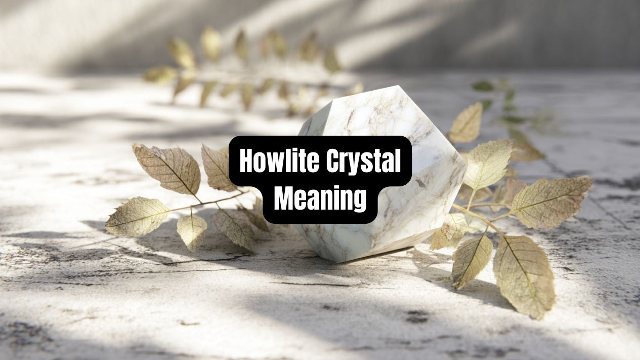 Howlite Crystal Meaning: Healing Properties, Symbolism, and Uses - Beadsofcambay.com