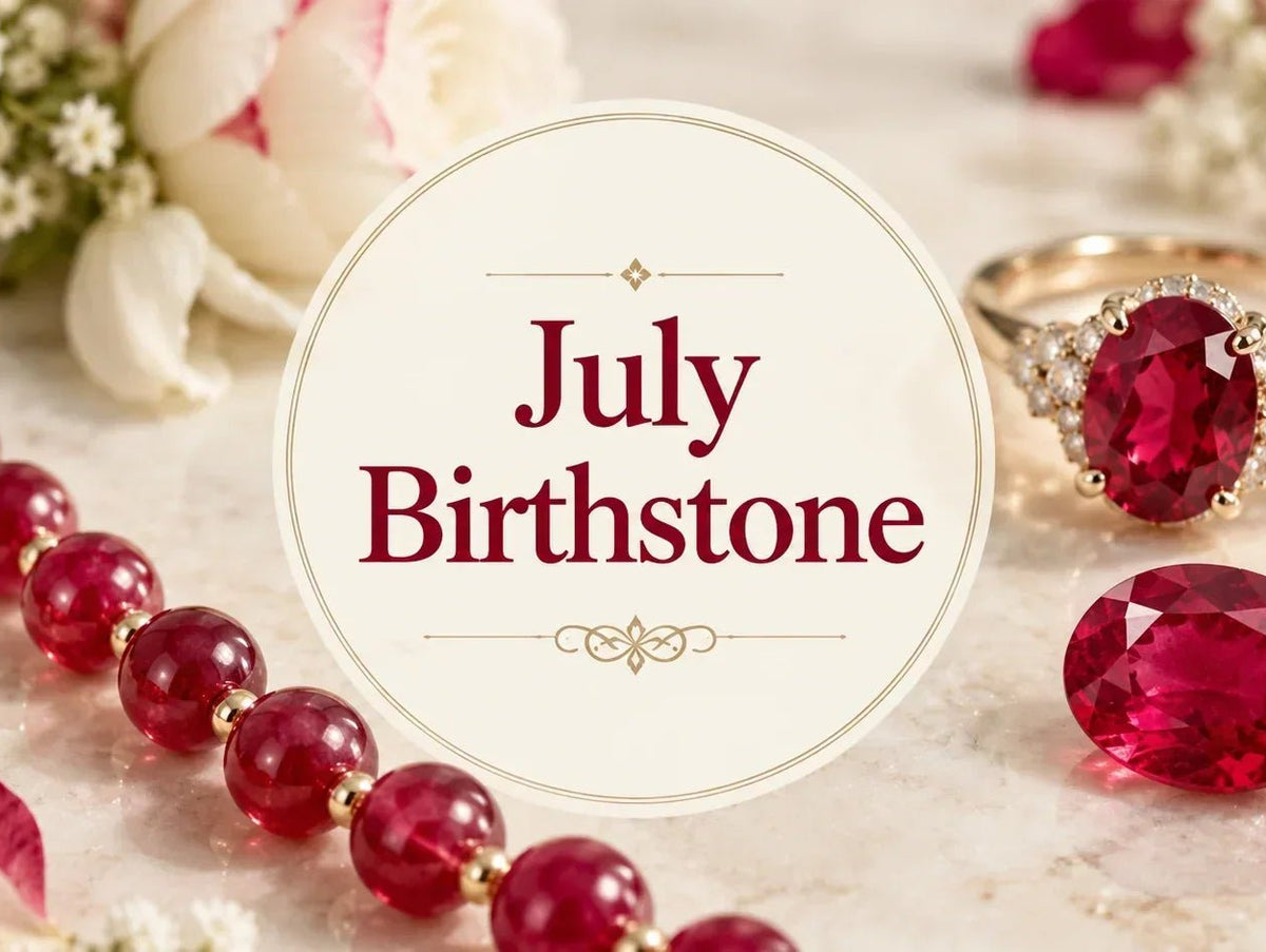 July Birthstone: Ruby Color, Meaning, History & Care - Beadsofcambay.com