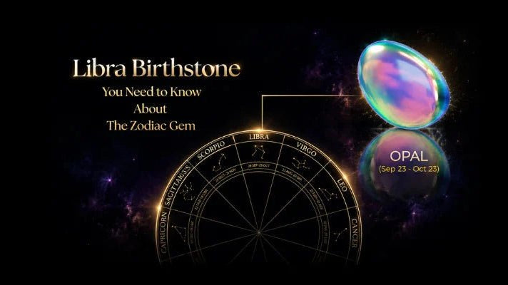 Libra Birthstone: Opal & Blue Sapphire Meaning + Color - Beadsofcambay.com