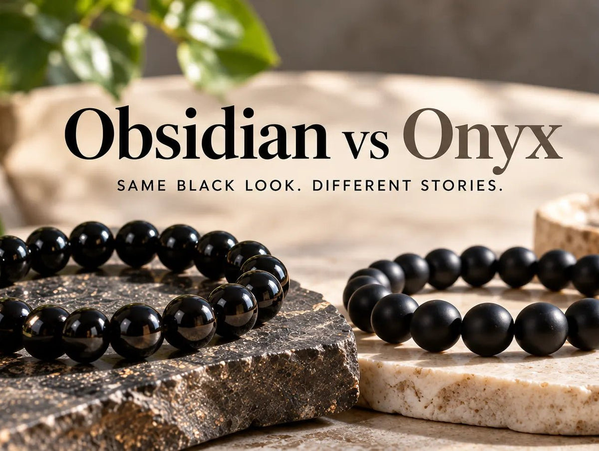 Obsidian vs Onyx: Key Differences and How to Tell Them Apart - Beadsofcambay.com