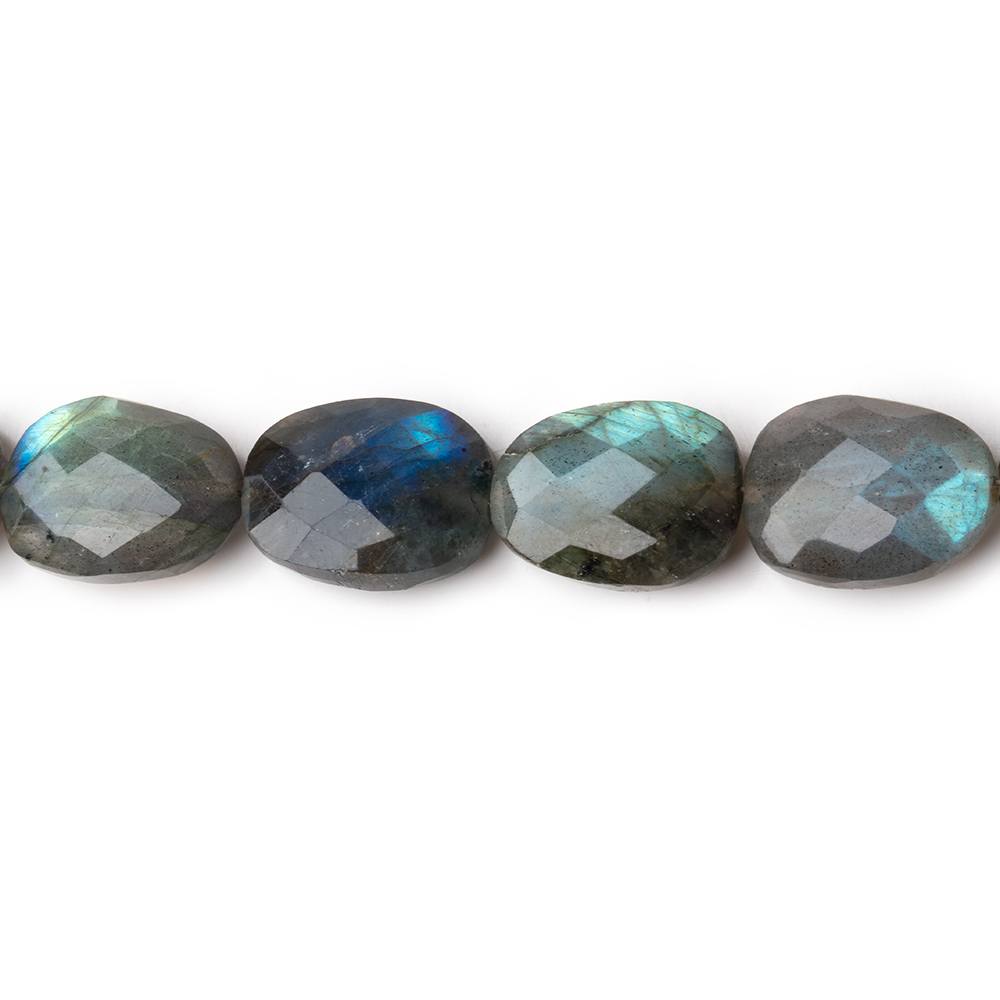 13x10-14x11mm Labradorite Faceted Nuggets 7.5 inch 13 Beads - Beadsofcambay.com