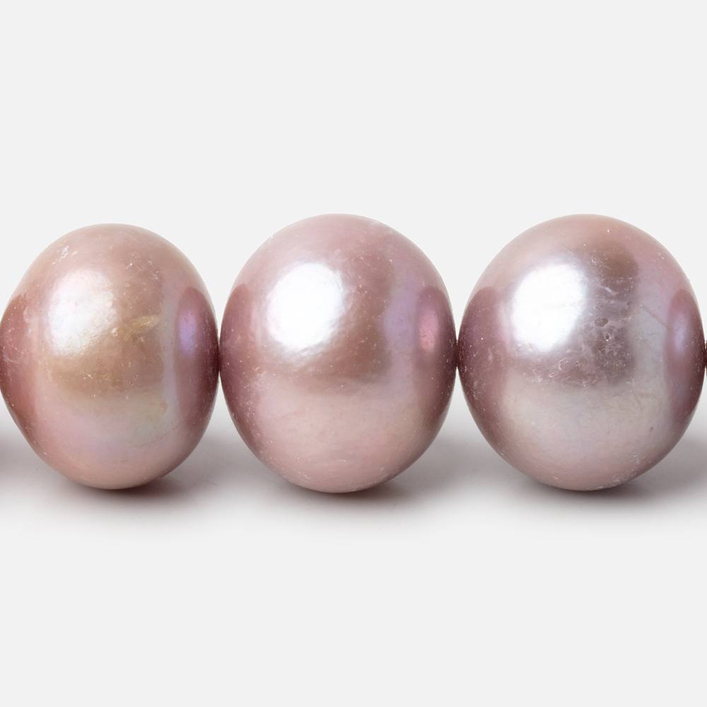 14-18mm Petal Pink Baroque Freshwater Pearls 16.5 inch 31 Beads - Beadsofcambay.com