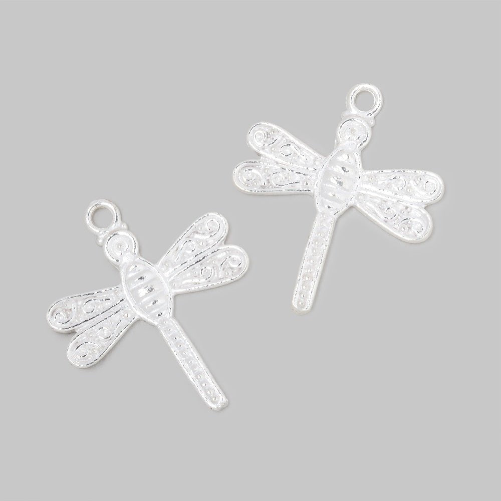 23mm Dragonfly Pendant Charm Set of 2 pieces - Beadsofcambay.com