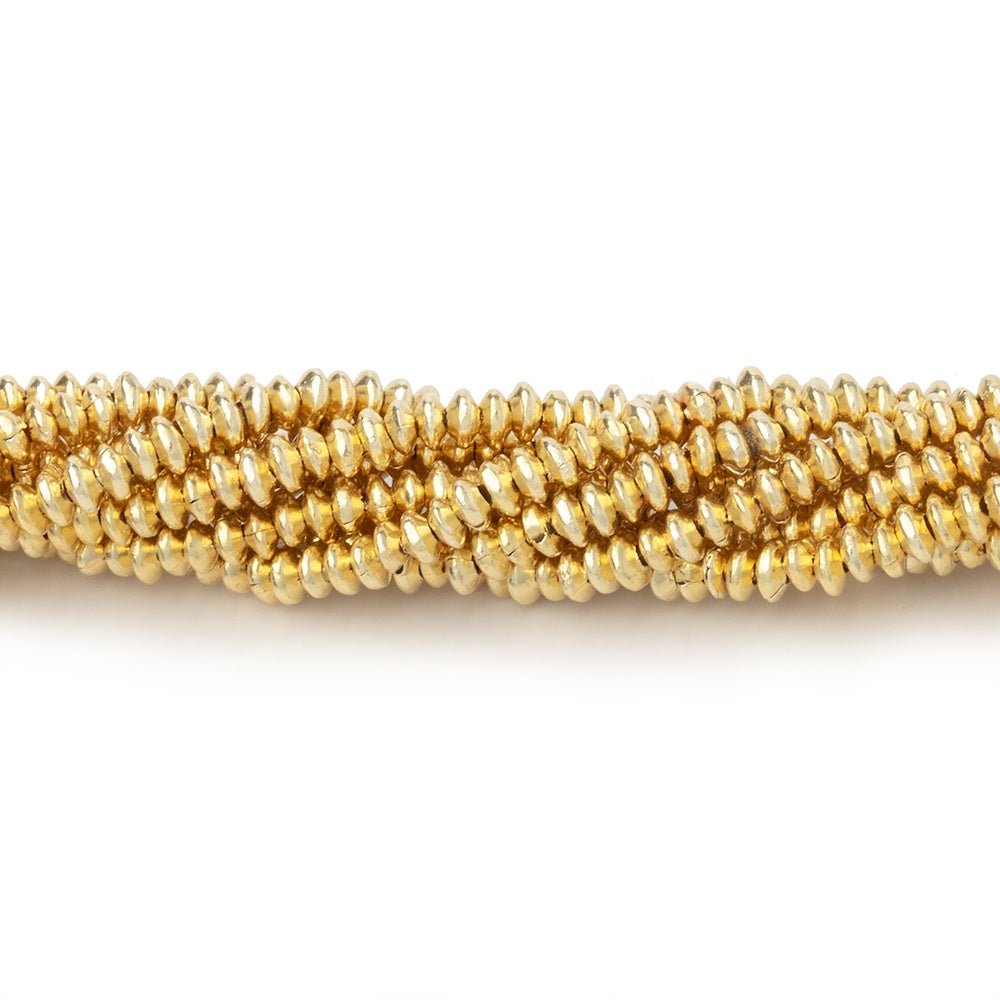 2.5mm Polished Disc Beads - Beadsofcambay.com