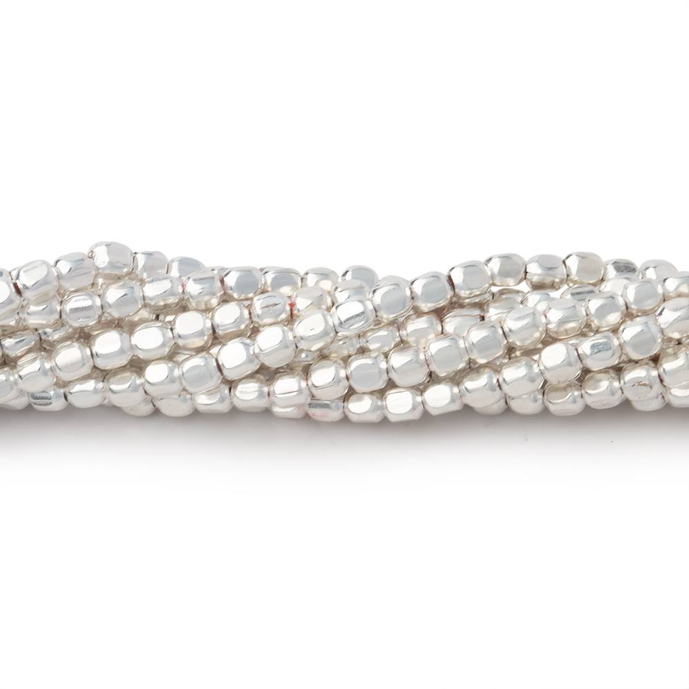 2mm Polished Cube Beads - Beadsofcambay.com