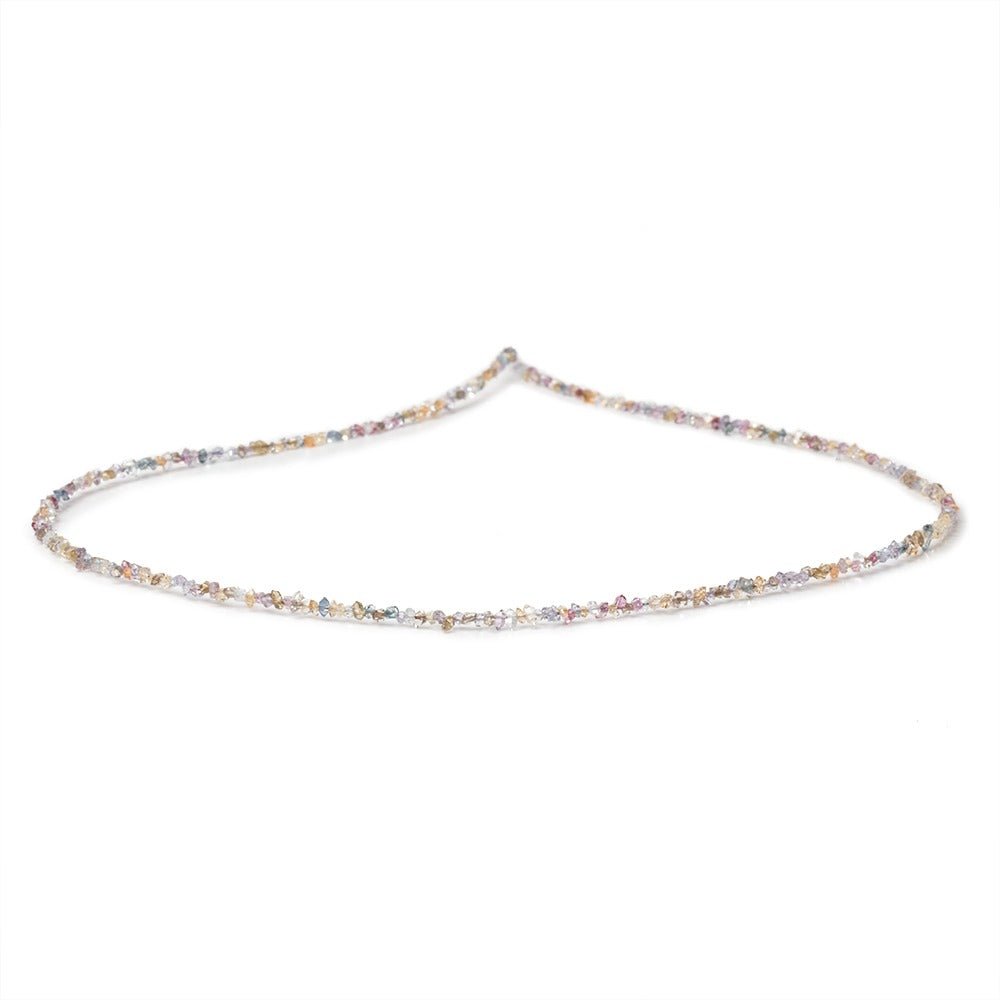 2x1-3x1.5mm Multi Color Double Terminated Quartz Beads 15.5 inch 300 pieces - Beadsofcambay.com