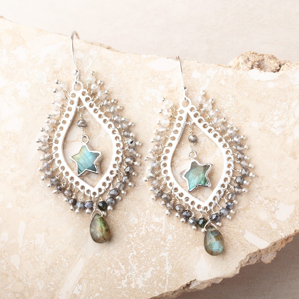 35x21mm Brushed Filigree Tear Drop Charm Set of 2 pieces - Beadsofcambay.com
