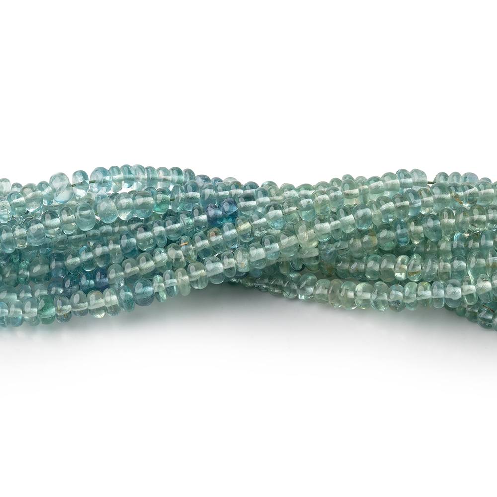 3mm Kornerupine Plain Rondelle Beads 18 inch 230 pieces AA - Beadsofcambay.com