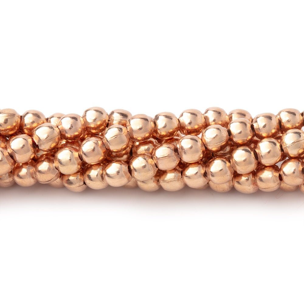 3mm Polished Round Beads - Beadsofcambay.com