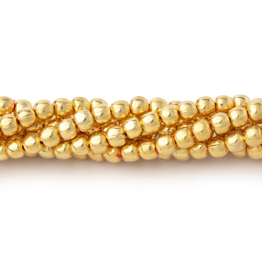 3mm Polished Round Beads - Beadsofcambay.com