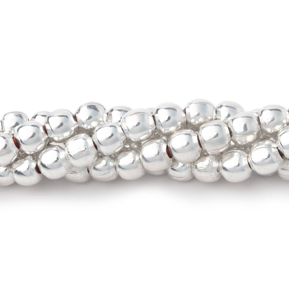 4mm Polished Round Beads - BeadsofCambay.com