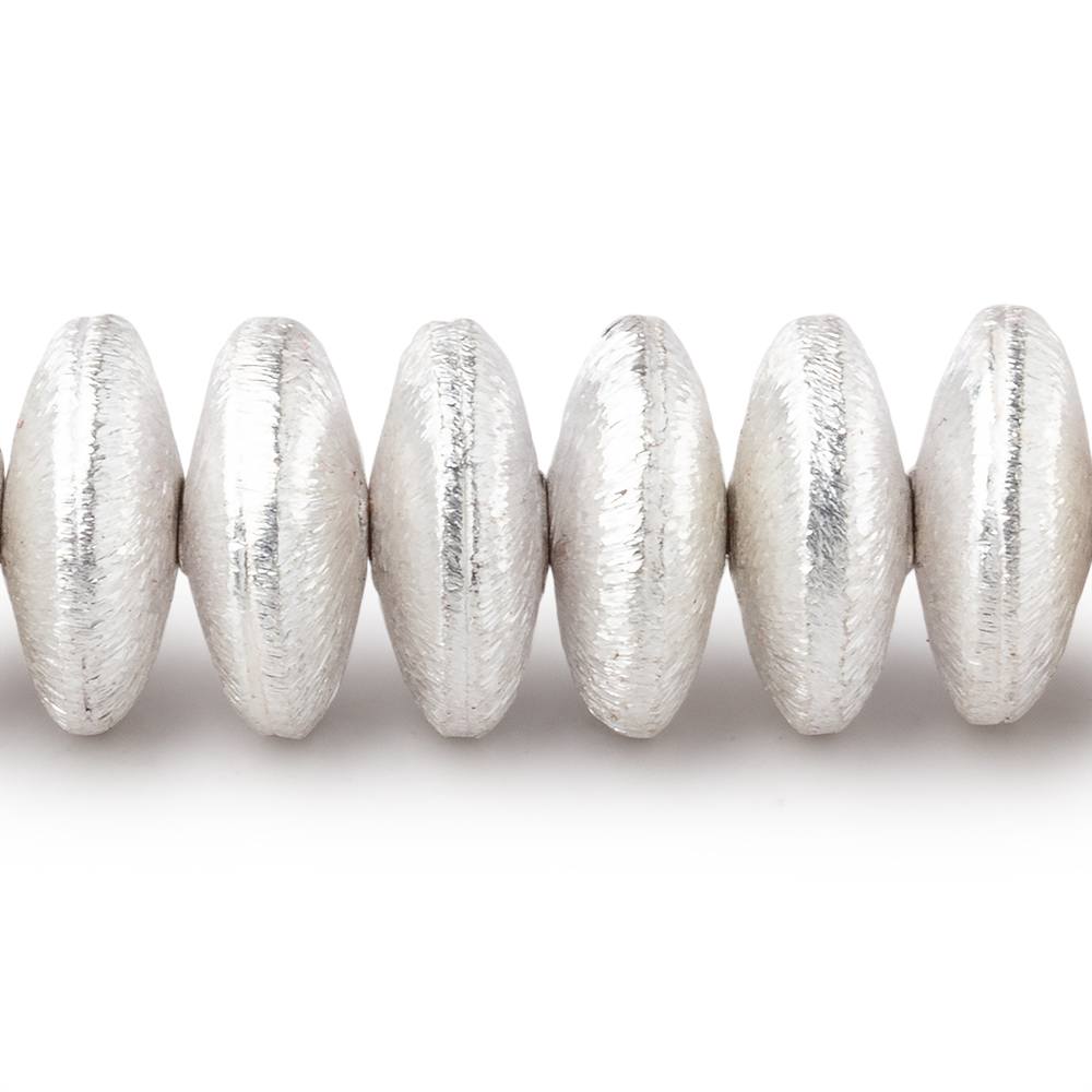 12mm Brushed Disc Beads - BeadsofCambay.com