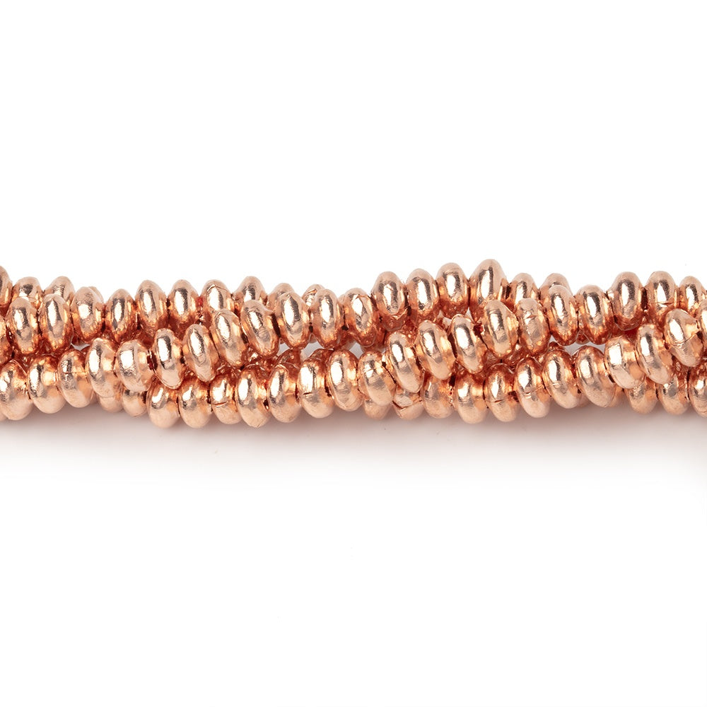 4mm Polished Disc Beads - BeadsofCambay.com