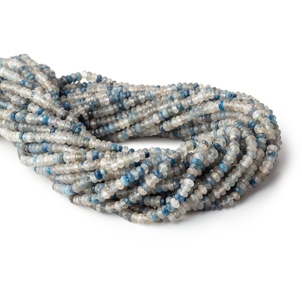 4mm K2 Jasper Micro Faceted Rondelle Beads 15.5 inch 160 pieces - Beadsofcambay.com