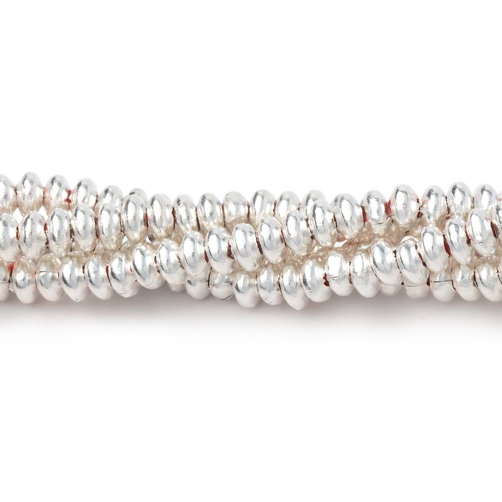 4mm Polished Disc Beads - Beadsofcambay.com