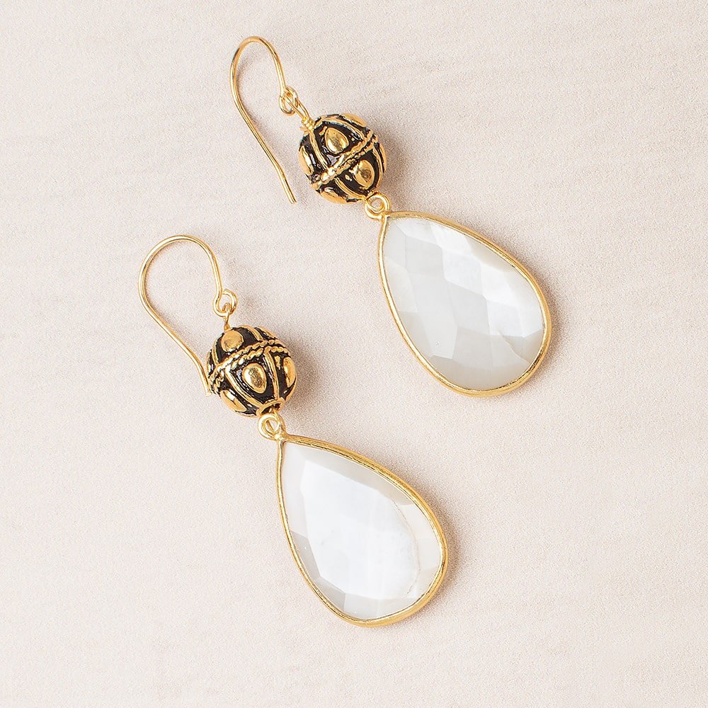 11x10mm Antiqued 22kt Plated Copper Bali Oval Set of 4 Beads - Beadsofcambay.com