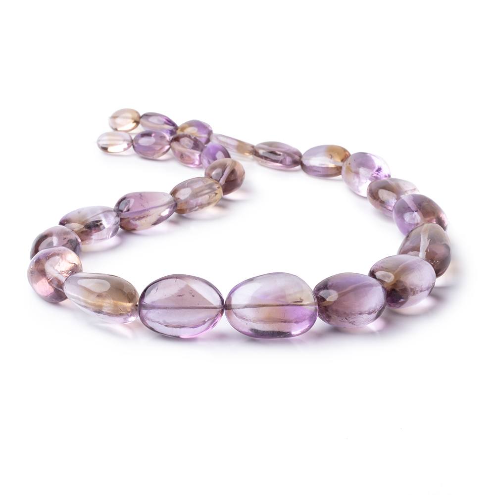 11x9-26x19mm Ametrine Plain Nugget Beads 19 inch 25 pieces AAA - Beadsofcambay.com