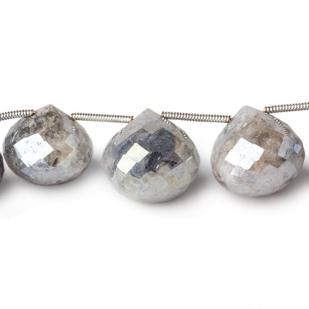 13-15mm Mystic Tourmalinated Quartz Candy Kiss Briolettes 8.5 inch 14 pcs - Beadsofcambay.com