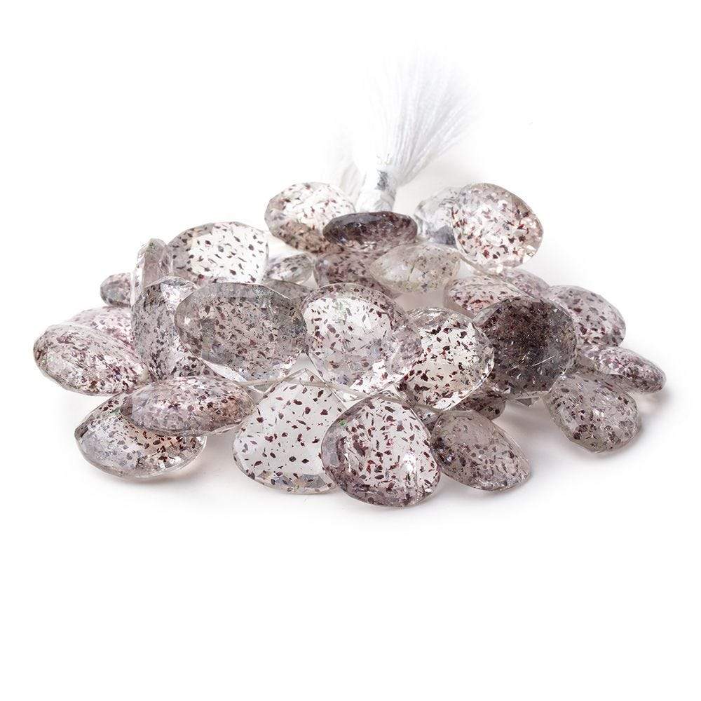 13-18mm Lepidocrocite Faceted Heart Beads 7.5 inch 34 pieces AA - Beadsofcambay.com