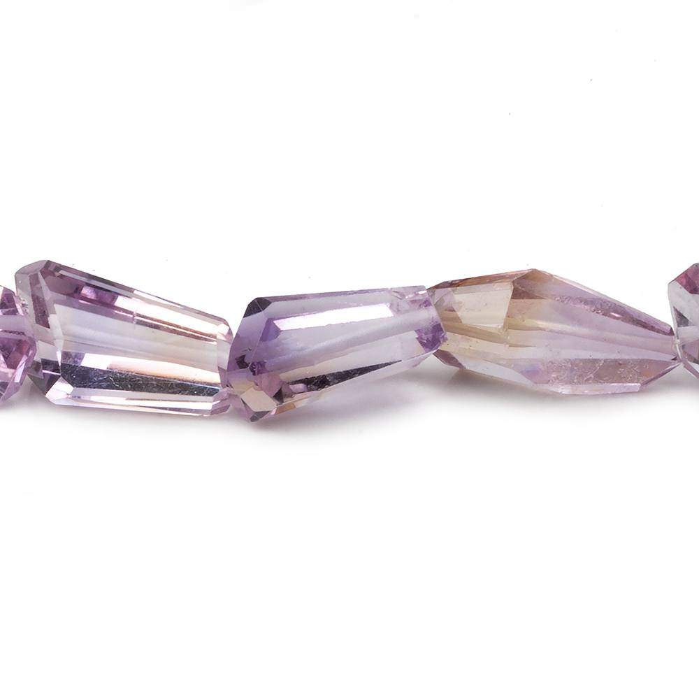 13x10-20x9mm Ametrine Faceted Nugget Beads 17 inches 26 pieces AA - Beadsofcambay.com