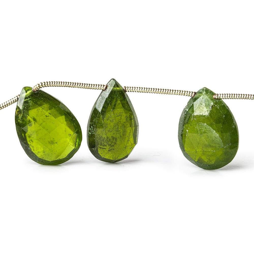 16x11-22x13mm Idocrase Pear Briolette - Beadsofcambay.com