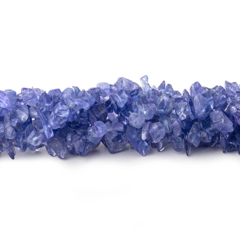 2-4mm Tanzanite Chip Beads 14 inch 200 pieces - Beadsofcambay.com