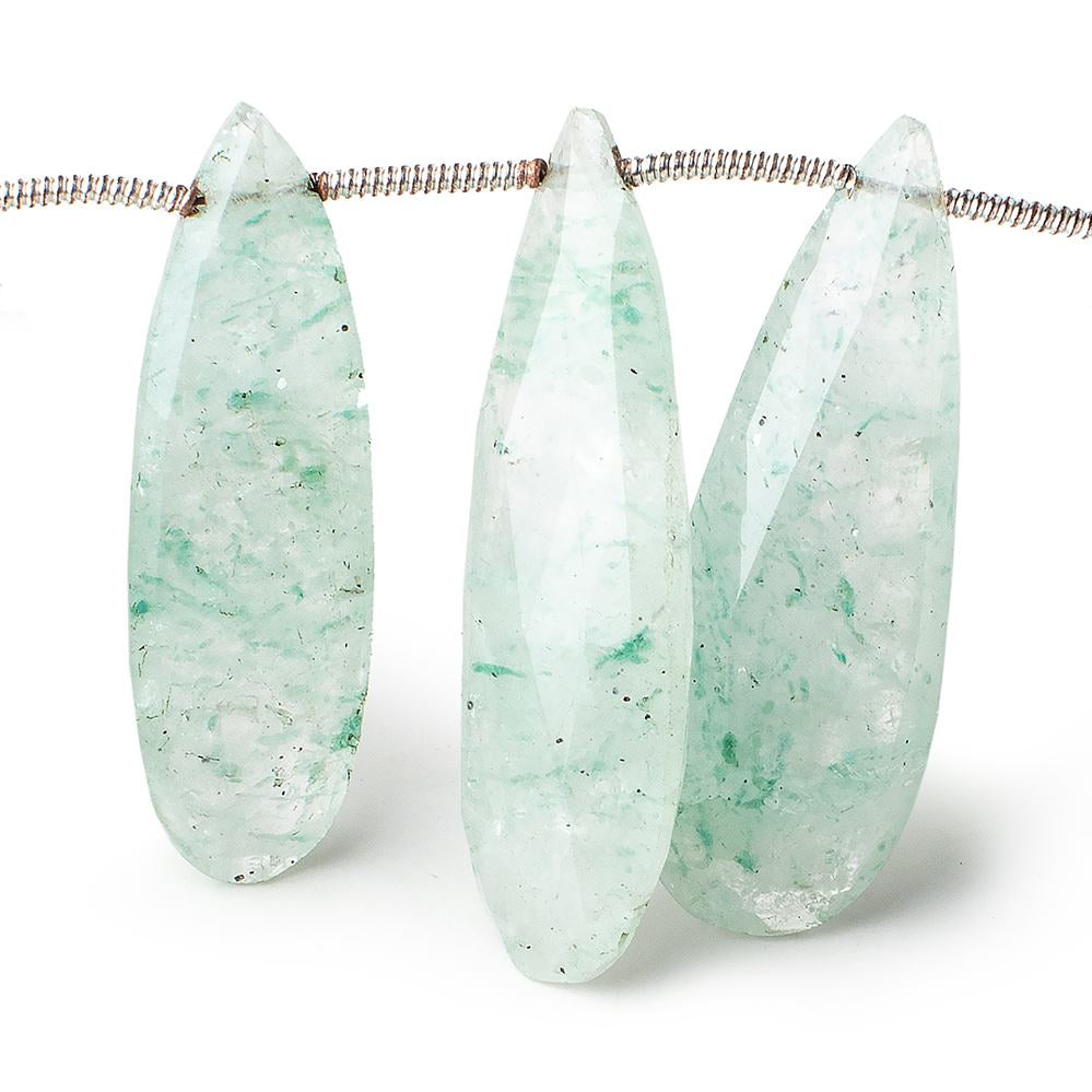 25x11-32x11mm Aventurine Faceted Pear Beads 7.5 inch 15 pieces - Beadsofcambay.com