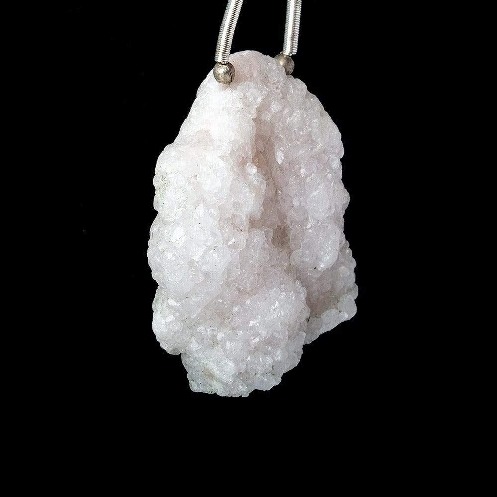 29x24x12mm Stalactite Drusy Natural Structure Focal Bead 1 piece - Beadsofcambay.com