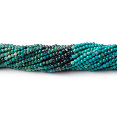 Chrysocolla and Azurite Beads