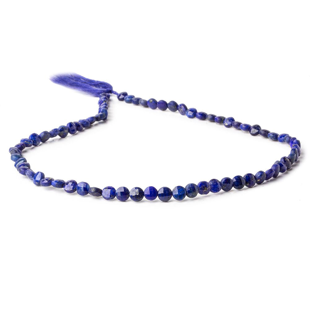 4mm Shaded Fluorite Micro Faceted Cube Beads 12.5 inch 90 pieces AA view 2