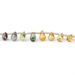 Faceted Tear Drop Beads