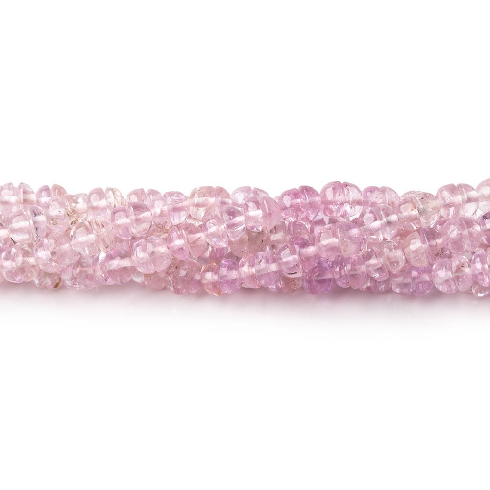 4mm Imperial Topaz Center Drilled Round Cabochons 18 inch 196 Beads AA - Beadsofcambay.com