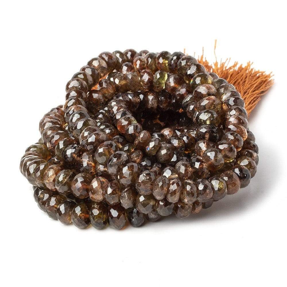 5-7mm Andalusite Faceted Rondelle Beads 16 inch 92 pieces - Beadsofcambay.com