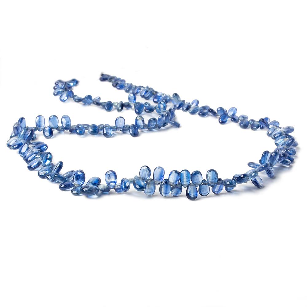 5x3-7x4mm Kyanite plain pear beads 18 inch 184 pieces AA - Beadsofcambay.com