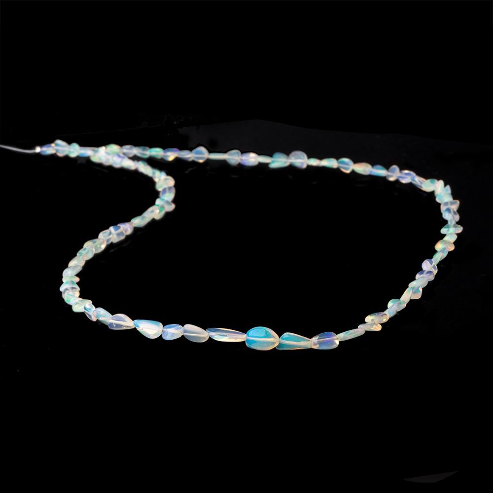 5x4-7x6mm Ethiopian Opal Plain Nugget Beads 18 inch 70 pieces - Beadsofcambay.com