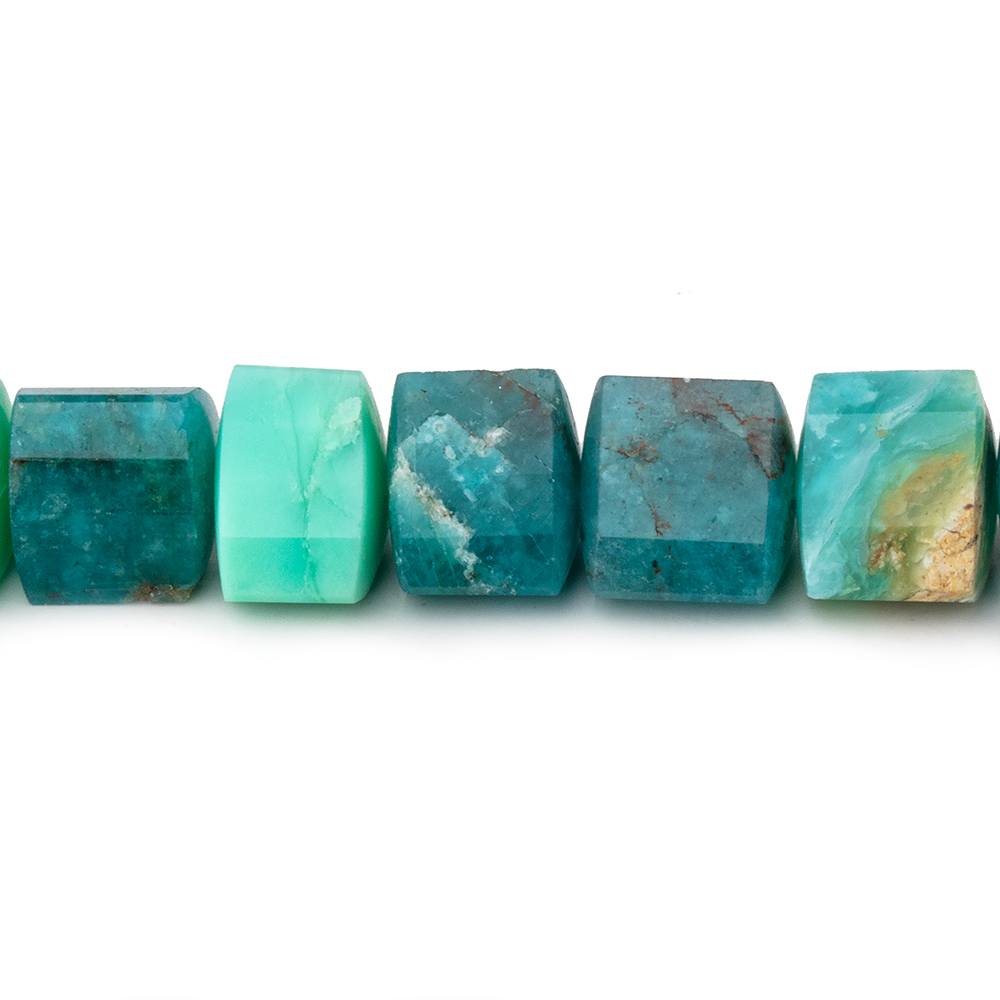 5x7-9x8mm Multi Gemstone Faceted Trillion Beads 16.5 inch 60 pieces AA - Beadsofcambay.com