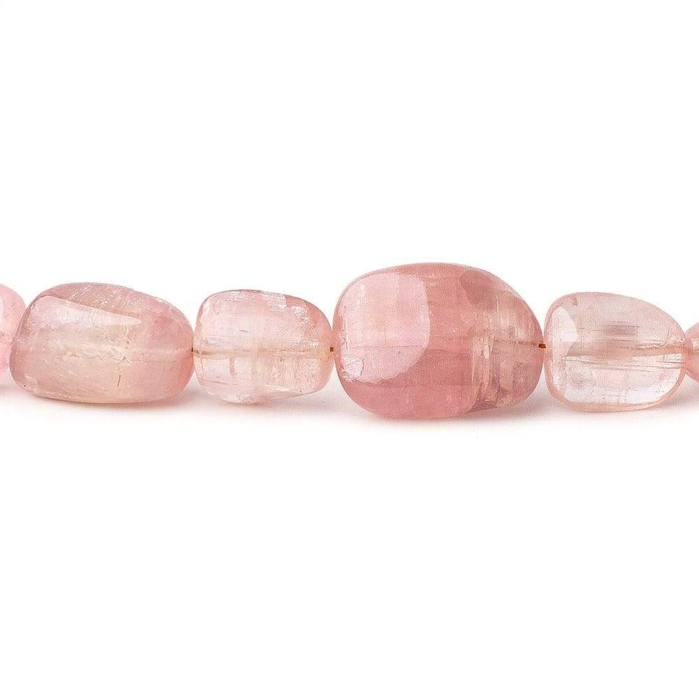 6x4-14x10mm Congo Tourmaline plain nugget Beads 15 inch 40 pieces - Beadsofcambay.com