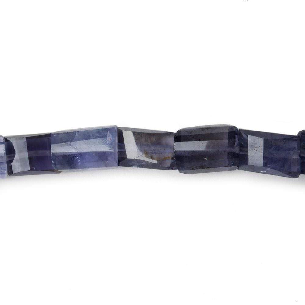 8x6-11x7mm Iolite Faceted Nugget Beads 8.5 inch 21 pieces A - Beadsofcambay.com