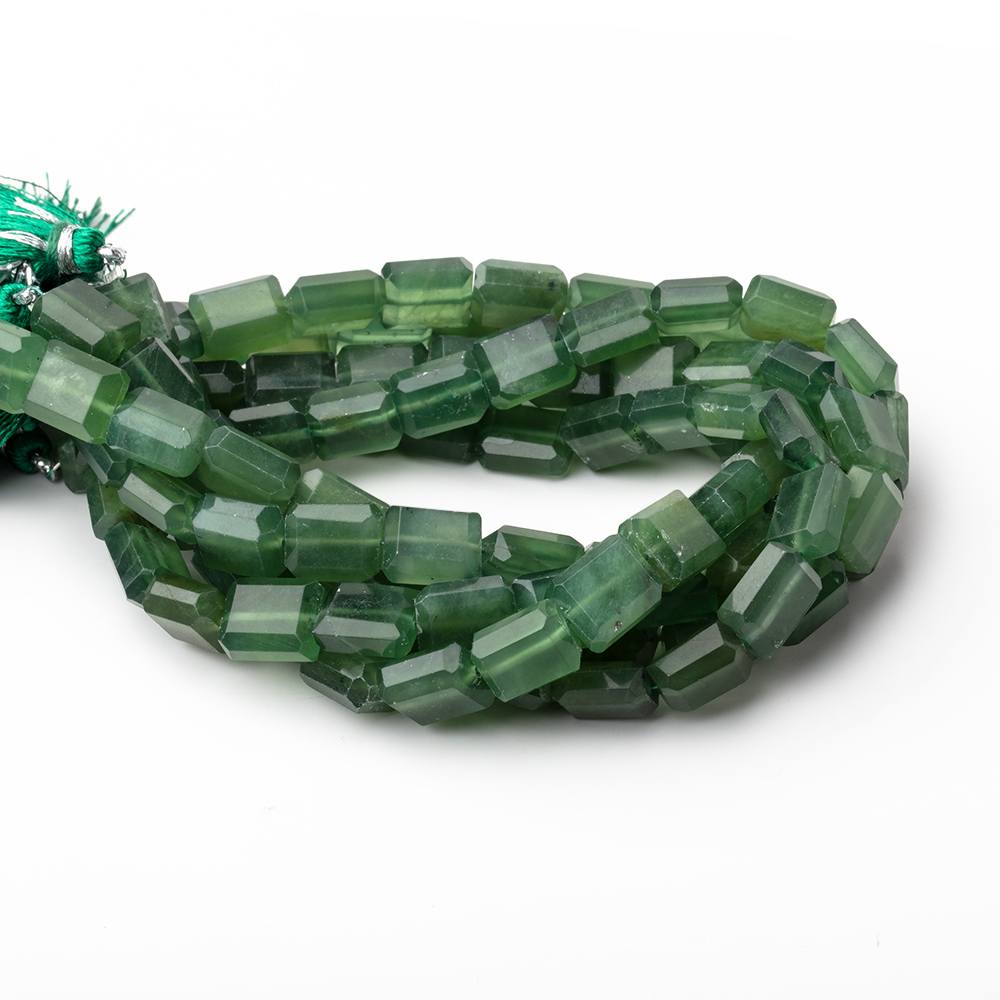 8x7-10x8mm Serpentine Faceted Rectangle Beads 8 inch 20 pieces - Beadsofcambay.com