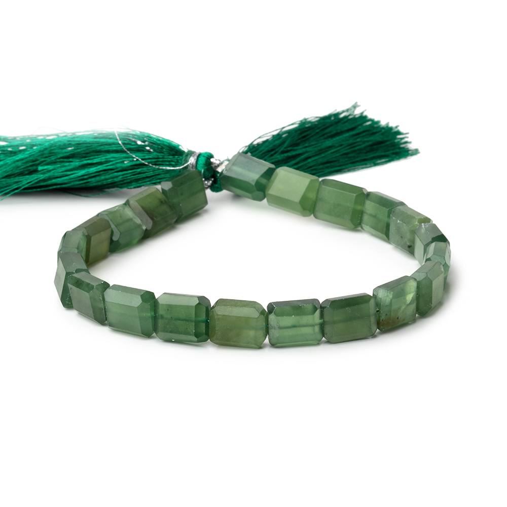 8x7-10x8mm Serpentine Faceted Rectangle Beads 8 inch 20 pieces - Beadsofcambay.com