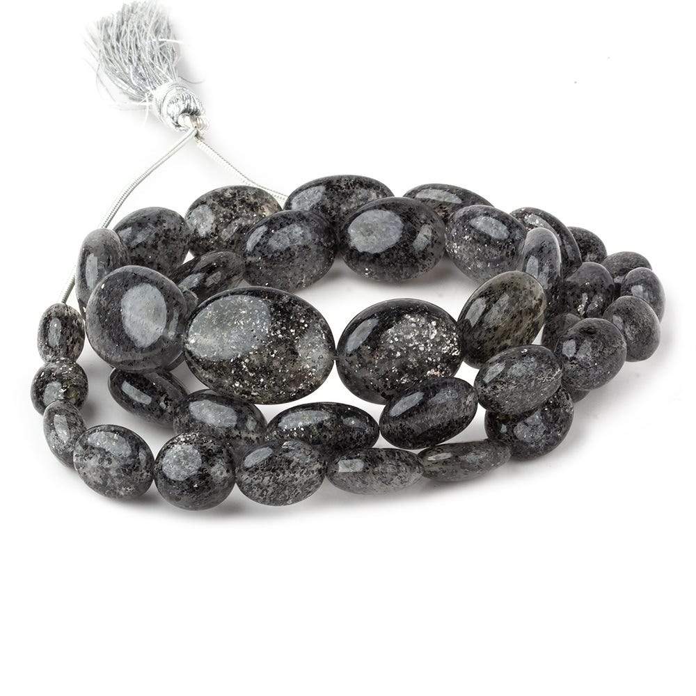 9x7-20x15mm Celestial Quartz full bodied plain nuggets 19 inch 37 beads AA - Beadsofcambay.com