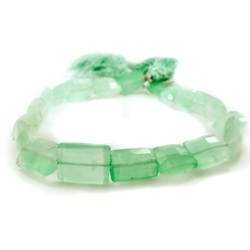 Chrysoprase Straight Drilled Rectangular - Beadsofcambay.com