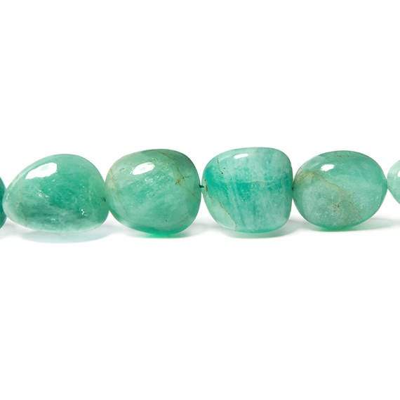 Emerald Plain Nugget - Beadsofcambay.com