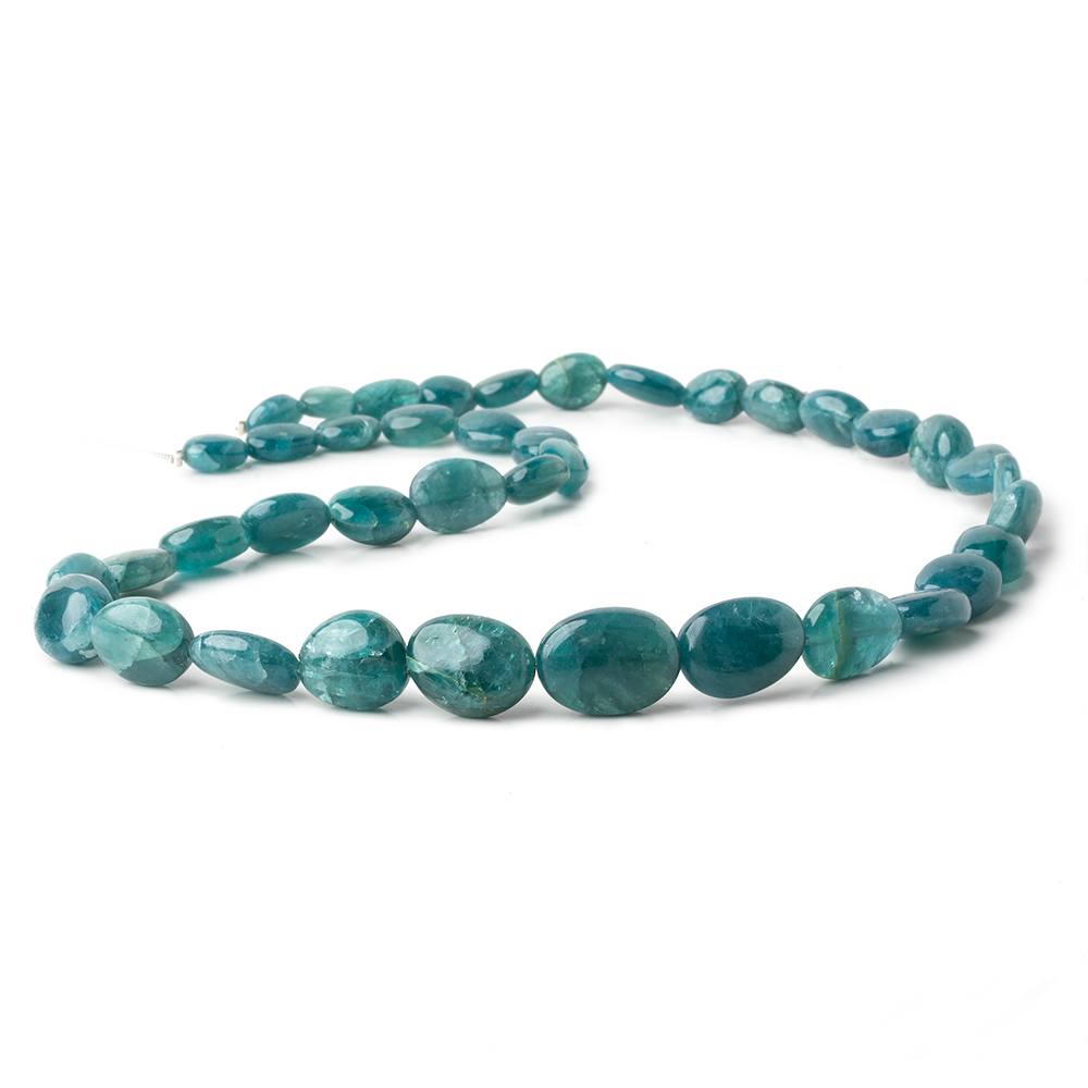 Grandidierite plain nuggets 18 inch 40 beads 8x6-16x12mm A grade - Beadsofcambay.com