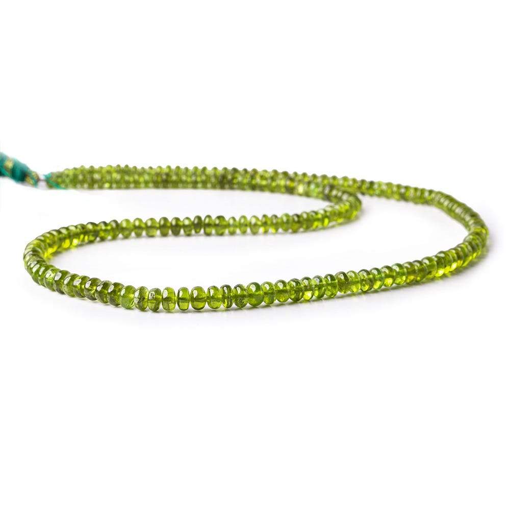 Idocrase Beads Plain Rondelle - Beadsofcambay.com