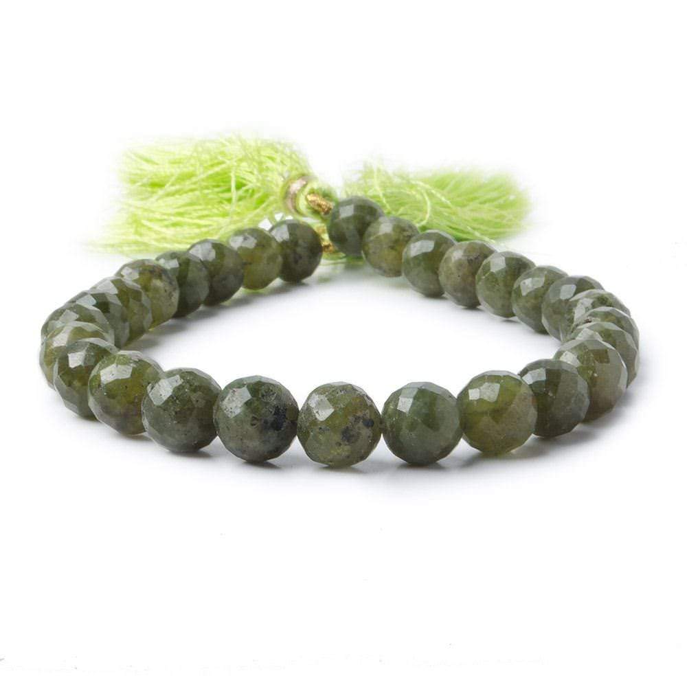 Idocrase Faceted Rounds - Beadsofcambay.com