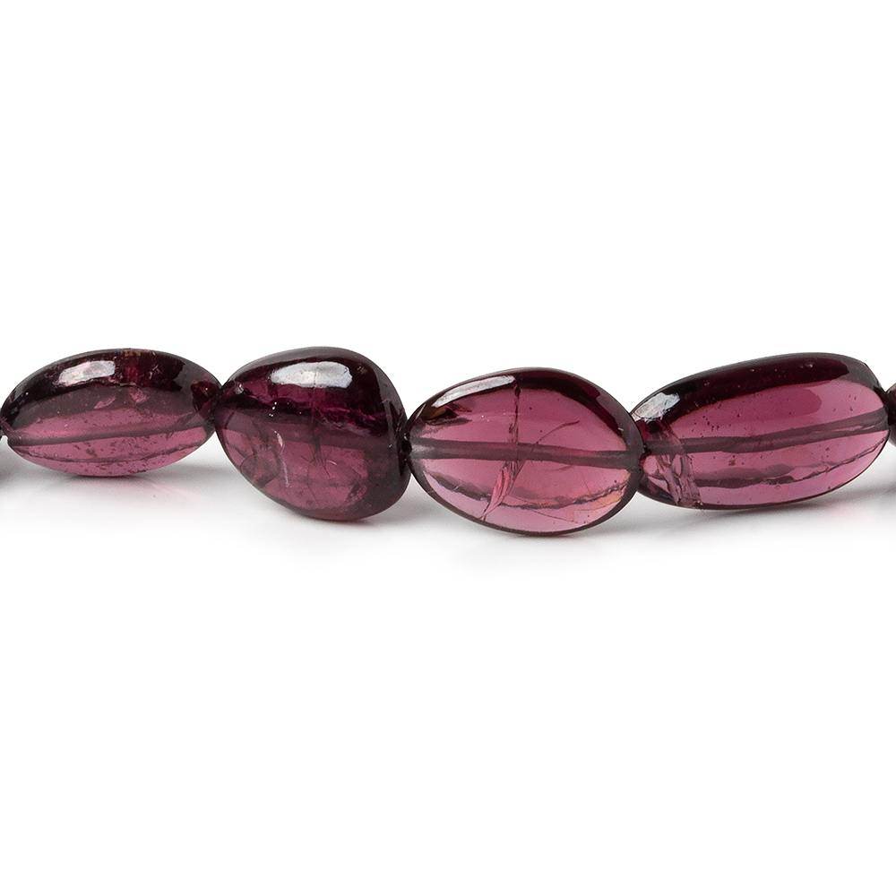 Rhodolite Garnet Plain Ovals - Beadsofcambay.com