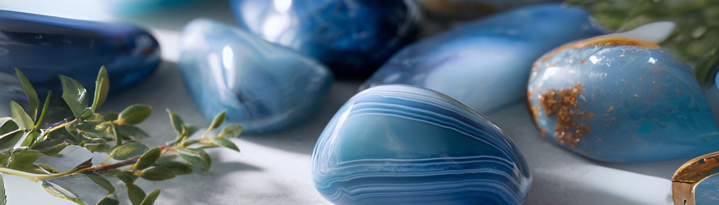 Blue Agate Meaning: Healing Properties, Benefits, and Uses - Beadsofcambay.com